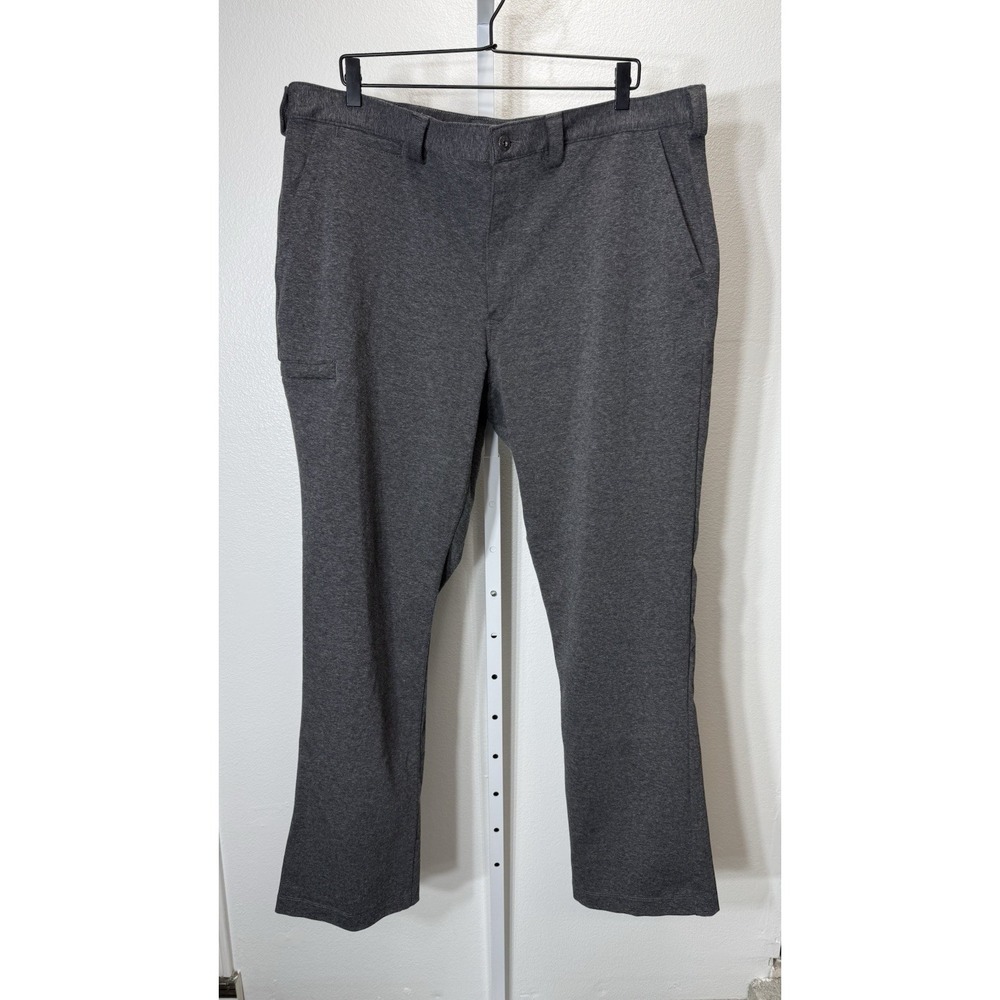 Duluth Trading Incog Chinos Chino Pants Mens 40X32‎ Standard Fit Heather Gray